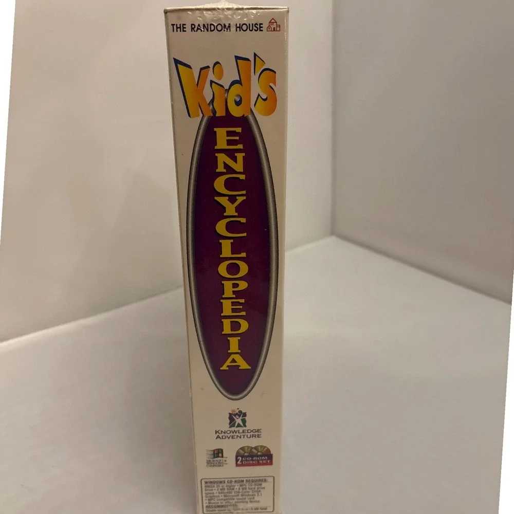 The Random House Kid's Encyclopedia 2 CD-ROM Disc Knowledge Adventure‎ Jumpstart